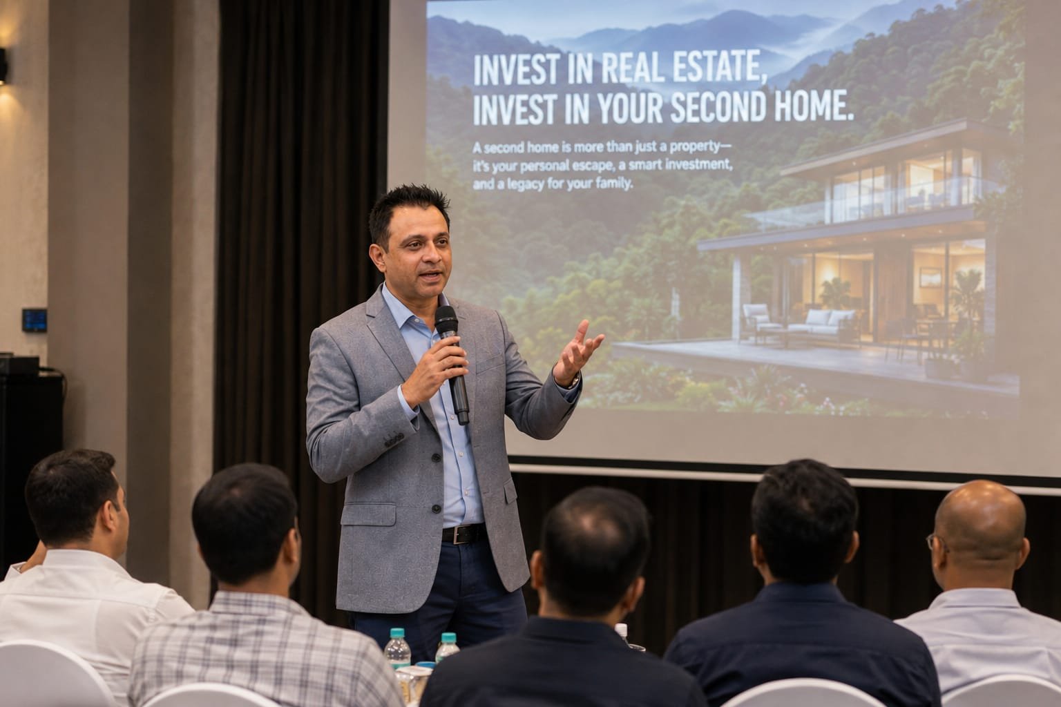 Rahul Gargatte speaking about second-home investment opportunities in Maharashtra and Goa
