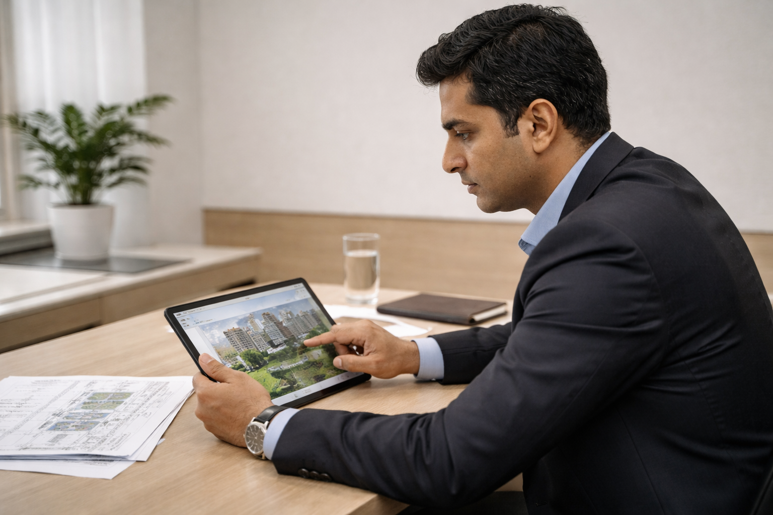 Selective project visibility